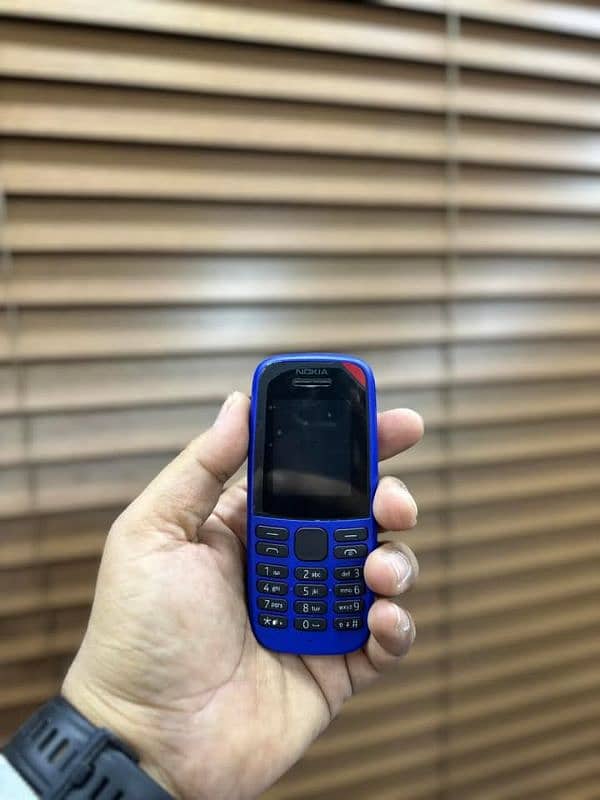 One Year warranty officially PTA approved Nokia original 105 dual sims 3