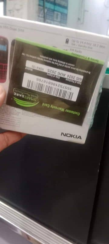 One Year warranty officially PTA approved Nokia original 105 dual sims 5