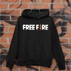 Men's Printed Fleece Hoodie 1 Pc Hooded Neck Comfort