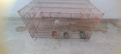 lovebird breeding cage 3×2 two side box options