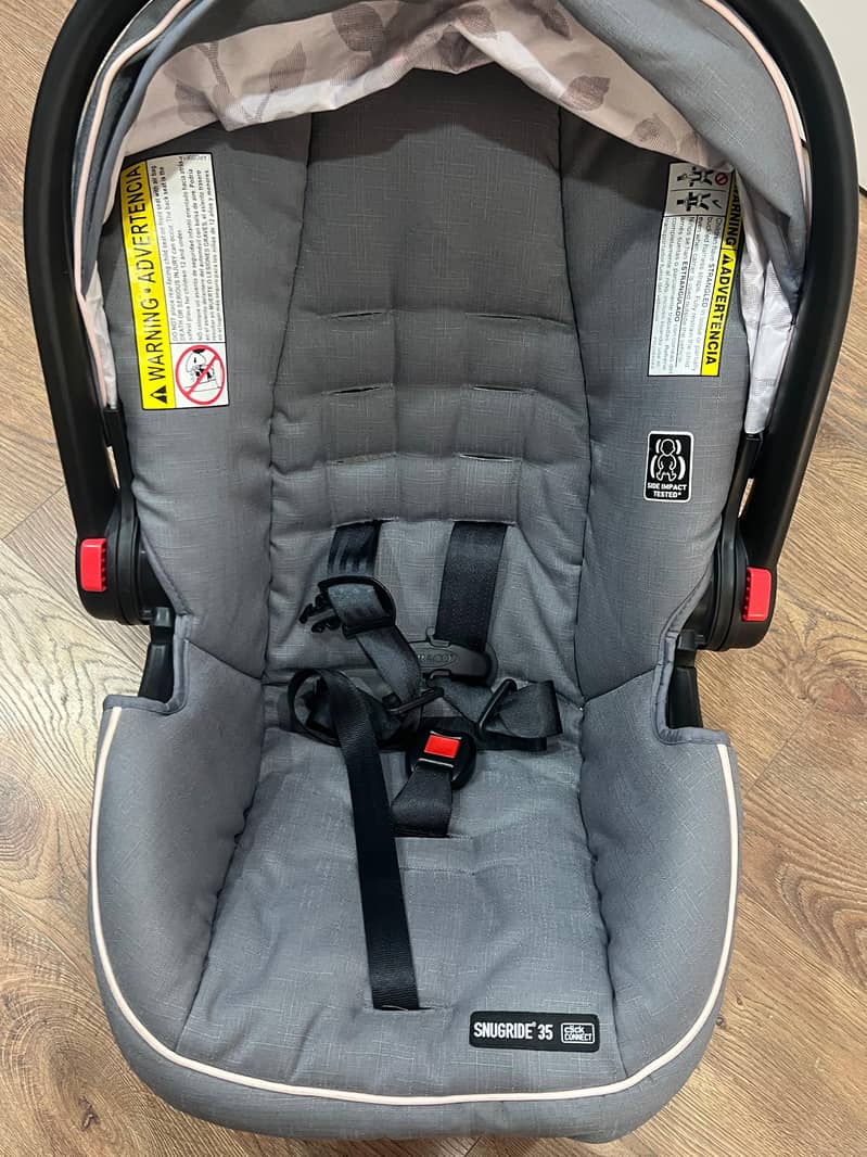 GRACO SNUGRIDE 35 Click Connect Car Seat with Base 4