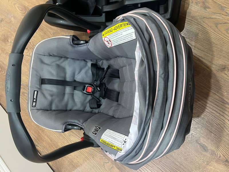 GRACO SNUGRIDE 35 Click Connect Car Seat with Base 9