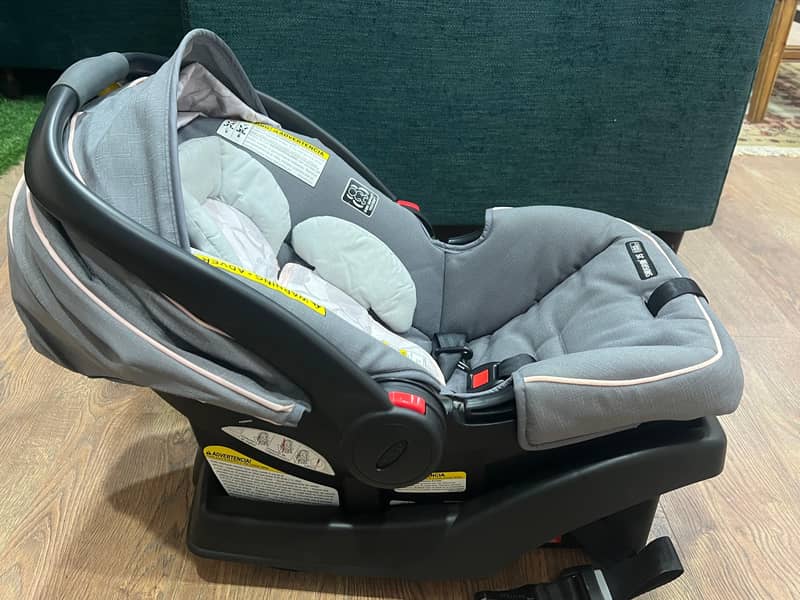 GRACO SNUGRIDE 35 Click Connect Car Seat with Base 11