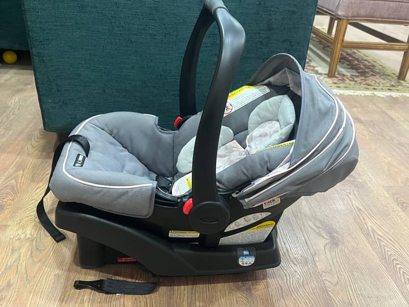 GRACO SNUGRIDE 35 Click Connect Car Seat with Base 12