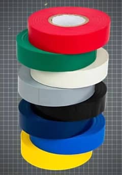 100 pvc tape red colour 8 yard tape 1 peice price 40 RS