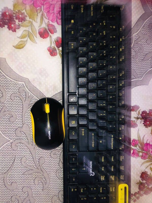 WIRELESS KEY BOARD WITH WIRELESS MOUSE 2