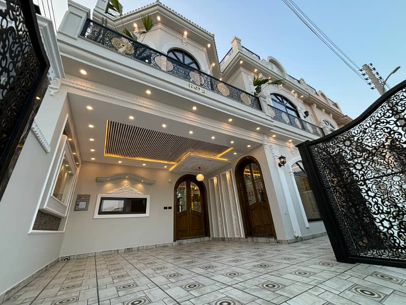 6.25 Marla Corner plus Park Facing Ultra-Luxurious Brand New House for Sale in Buch Executive Villas, Multan 1