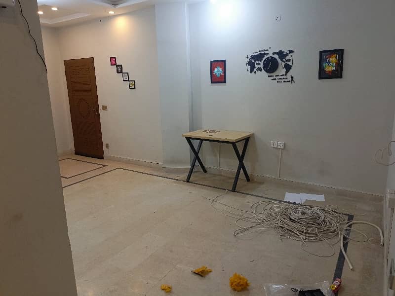 4 Marla Fist Floor Flat Available For Rent In Johar Town Near Doctor Hospital 0