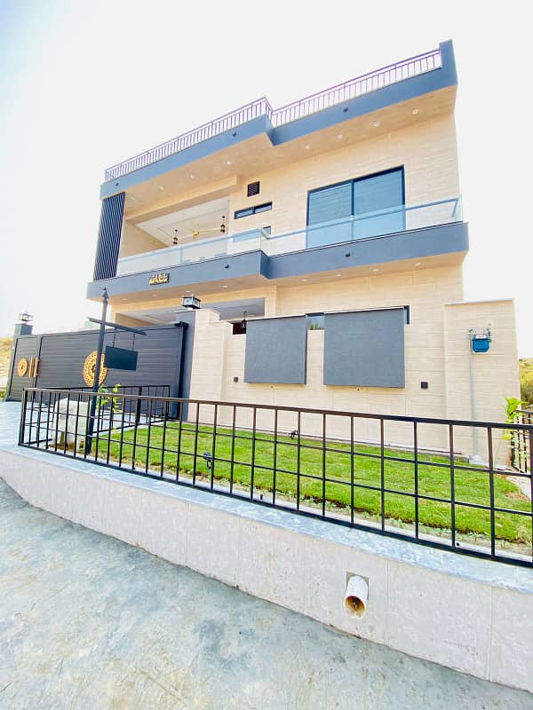 10 Marla Double Unit House Available. For Sale in Multi Gardens MPCHS. B-17 Block C 1 Islamabad. 2