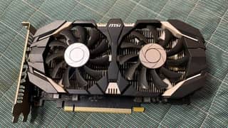 Gtx 1050ti 4GB OC DDR5 Graphics Card Msi