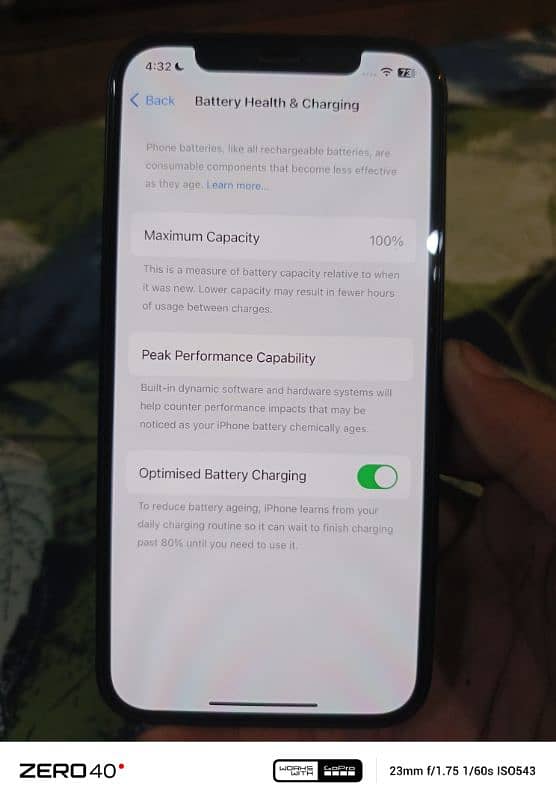 iPhone 12  Battery health 100% 64 gb 5