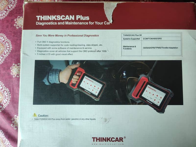 Thinkcar Thinkscan Plus S6 Odb Car Scanner 1