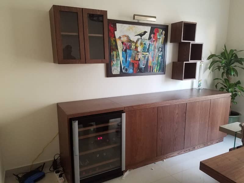 office and home wooden work,media wall,wood work,cabinets,Carpentery 9