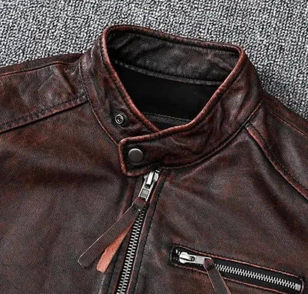 Real Leather Jacket / WhatsApp 00923001377230 8