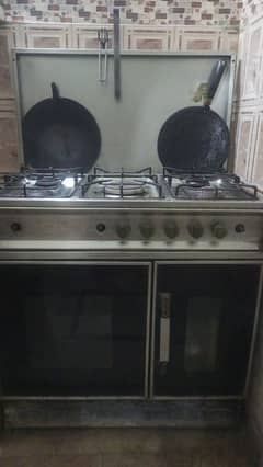 five burner stove with oven