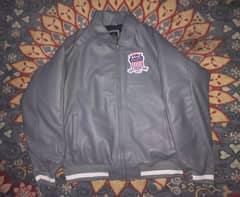 Real Bomber American Flight Icon Leather Inspiration Jacket