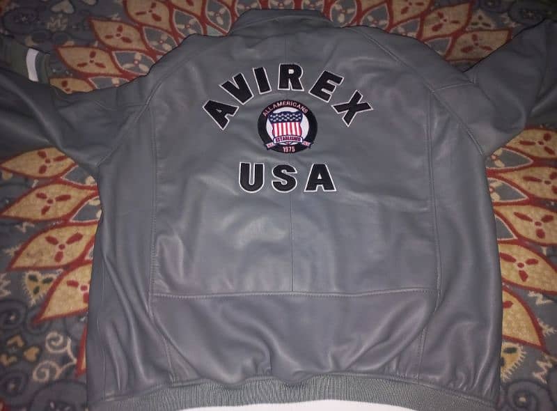 Real Bomber American Flight Icon Leather Inspiration Jacket 2