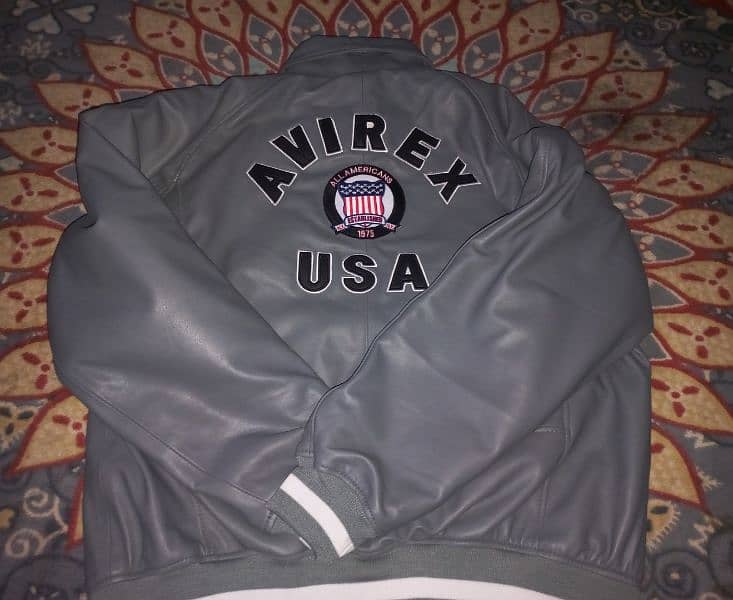 Real Bomber American Flight Icon Leather Inspiration Jacket 4