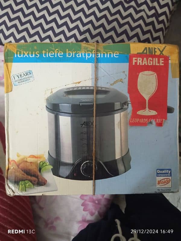 anex deep fryer brand German brand 0