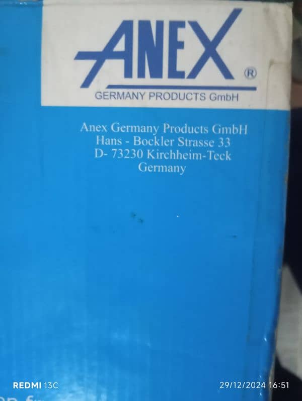 anex deep fryer brand German brand 4