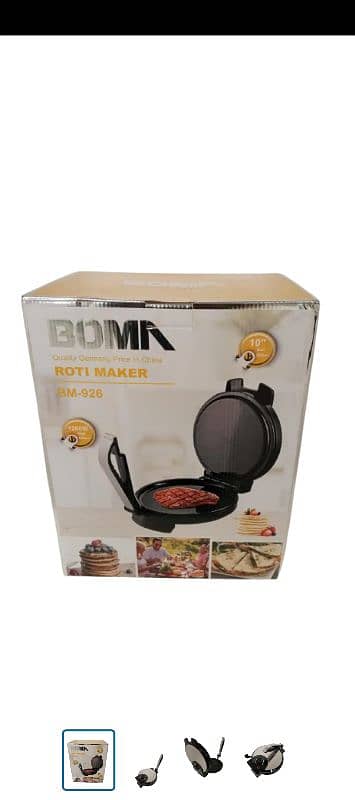 boma roti maker 100% original 1200watt can used on solar also 0