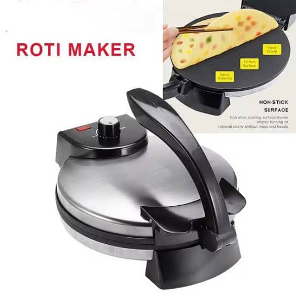 boma roti maker 100% original 1200watt can used on solar also 4