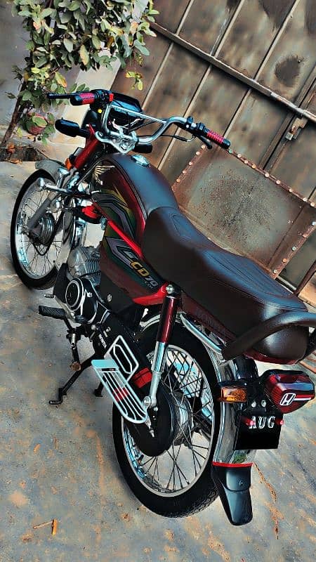 Honda CD 70Cc Model 2023 For Sale In Lush Condition 2