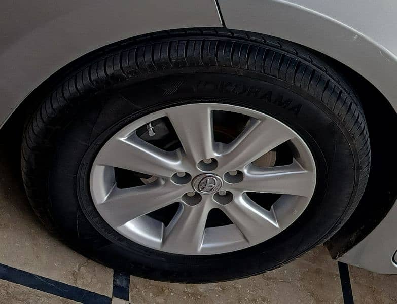 Altis Alloy rims and 205/65/15 Yokohama BlueEarth tyres 3