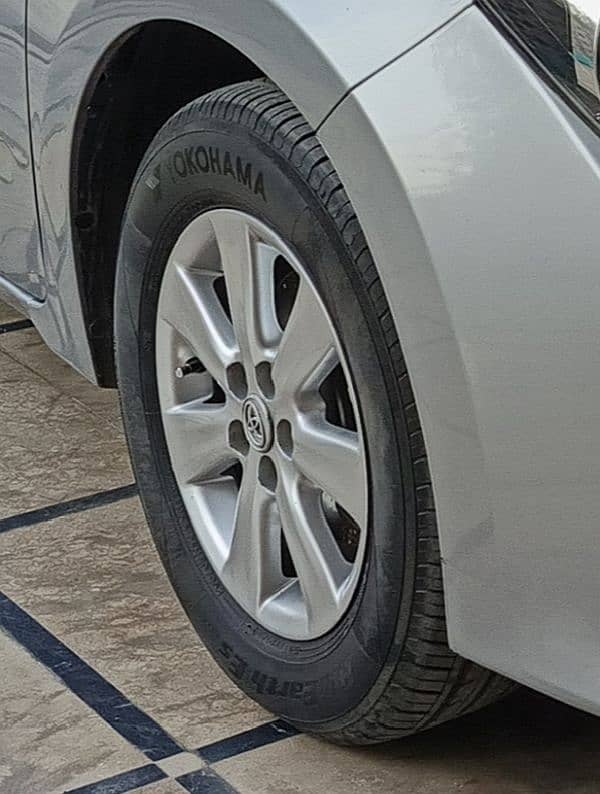 Altis Alloy rims and 205/65/15 Yokohama BlueEarth tyres 4