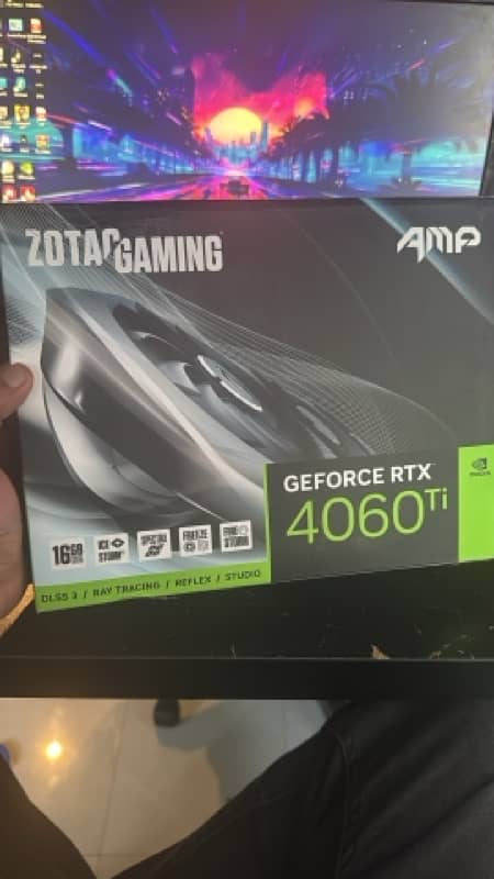 ZOTAC 4060ti 16gb brand new. 0