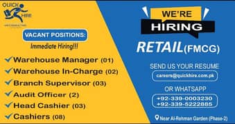 Hiring Management Staff