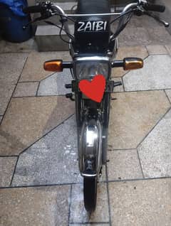 Black Honda CD 70