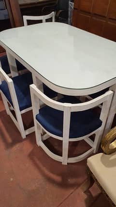 Dining Tables and chairs custom made and readymade both available.