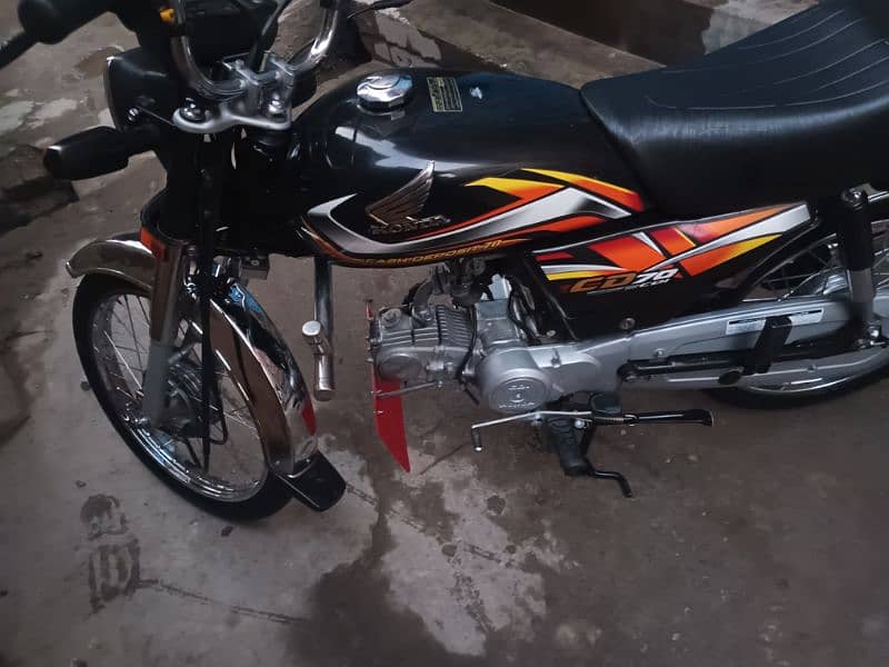 Honda CD 70 (2022) good condition 8