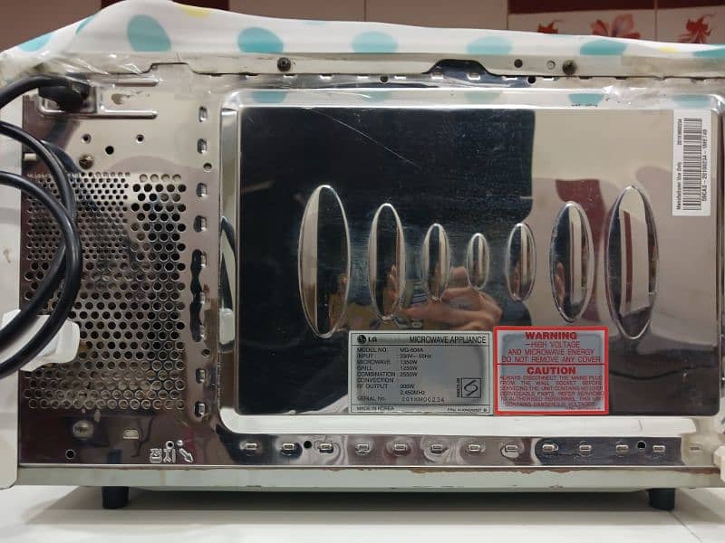 used LG microwave 2