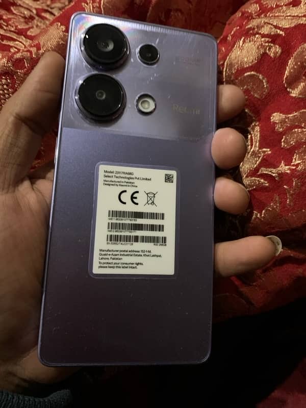 Redmi Note 13pro 8/256 0