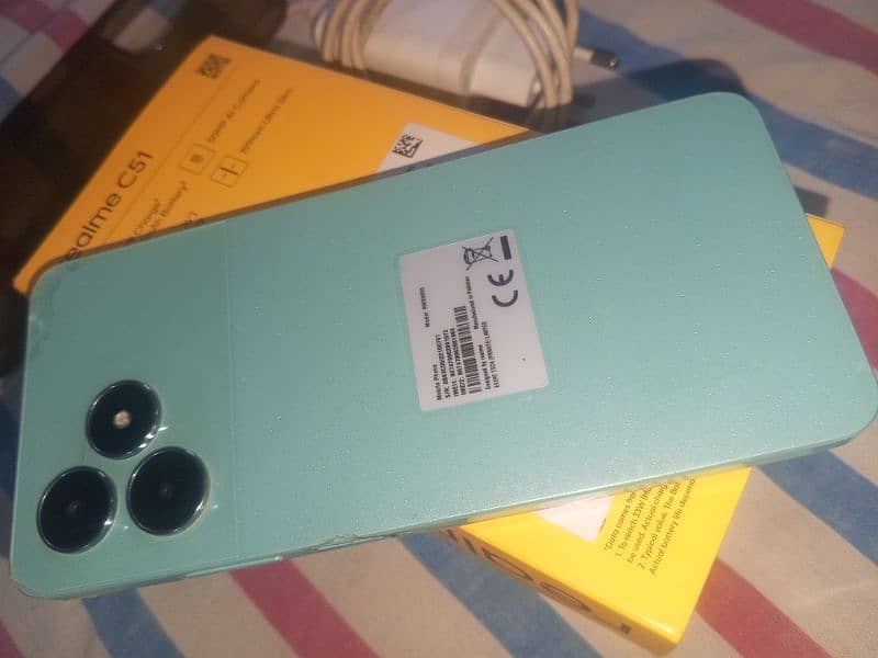 Realme C51 with box and 33W Charger 8