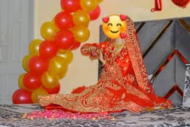 Medium size bridal langha