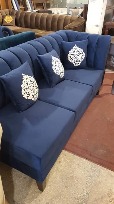 All types of sofas and sofa sets available custom and readymade.