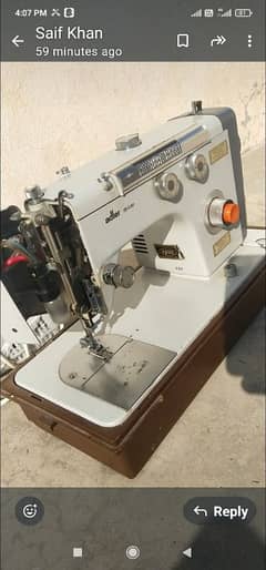 silai machine company name Adler de luxe for sell 10by9 condition