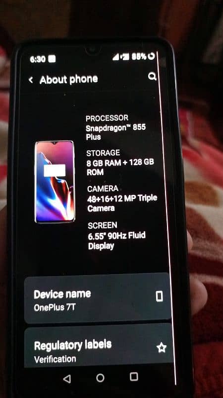 one plus 7t used good mobile sale 8