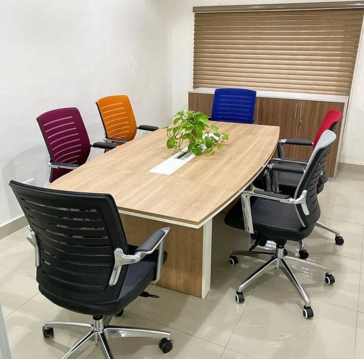 Meeting & Conference Office Table and Chairs 4