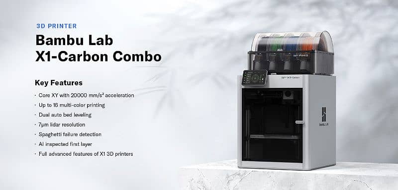 bambulab X1 Carbon combo ( global version) 0