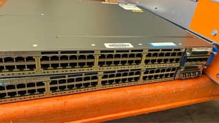 Cisco WS-3750X-48PS , Layer 3 Switch with 1100 Watt Power Supply