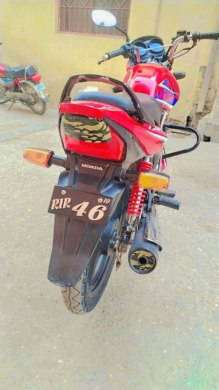 Honda 125 CBF125, Model 2019, luch condition self start, 4