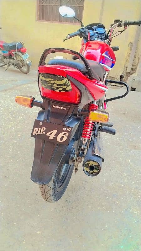 Honda 125 CBF125, Model 2019, luch condition self start, 6