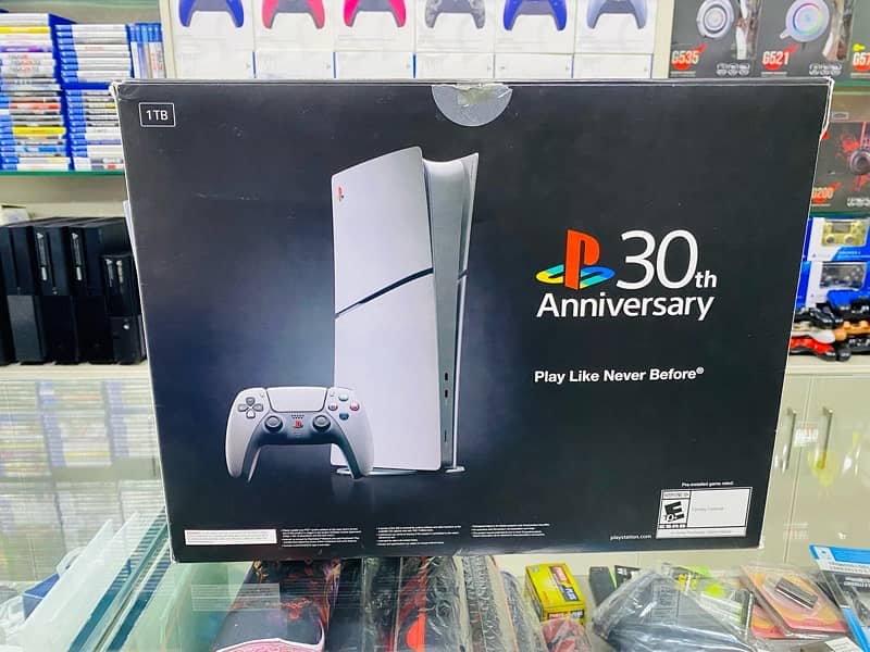 PlayStation 5 Slim 30th Anniversary Gaming Conslole 1