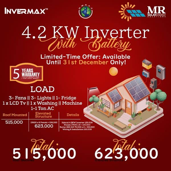 Solar Inverter , Solar Installation , Best Price In Karachi. 0