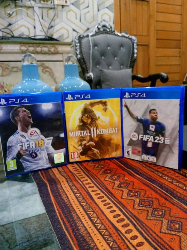 (Negotiable)PS4 Slim , 3 Popular CDs , Headset and one Free Controller 1