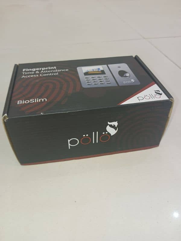 Pollo Bio Slim Fingerprint Time Attendance PLB-2000 1